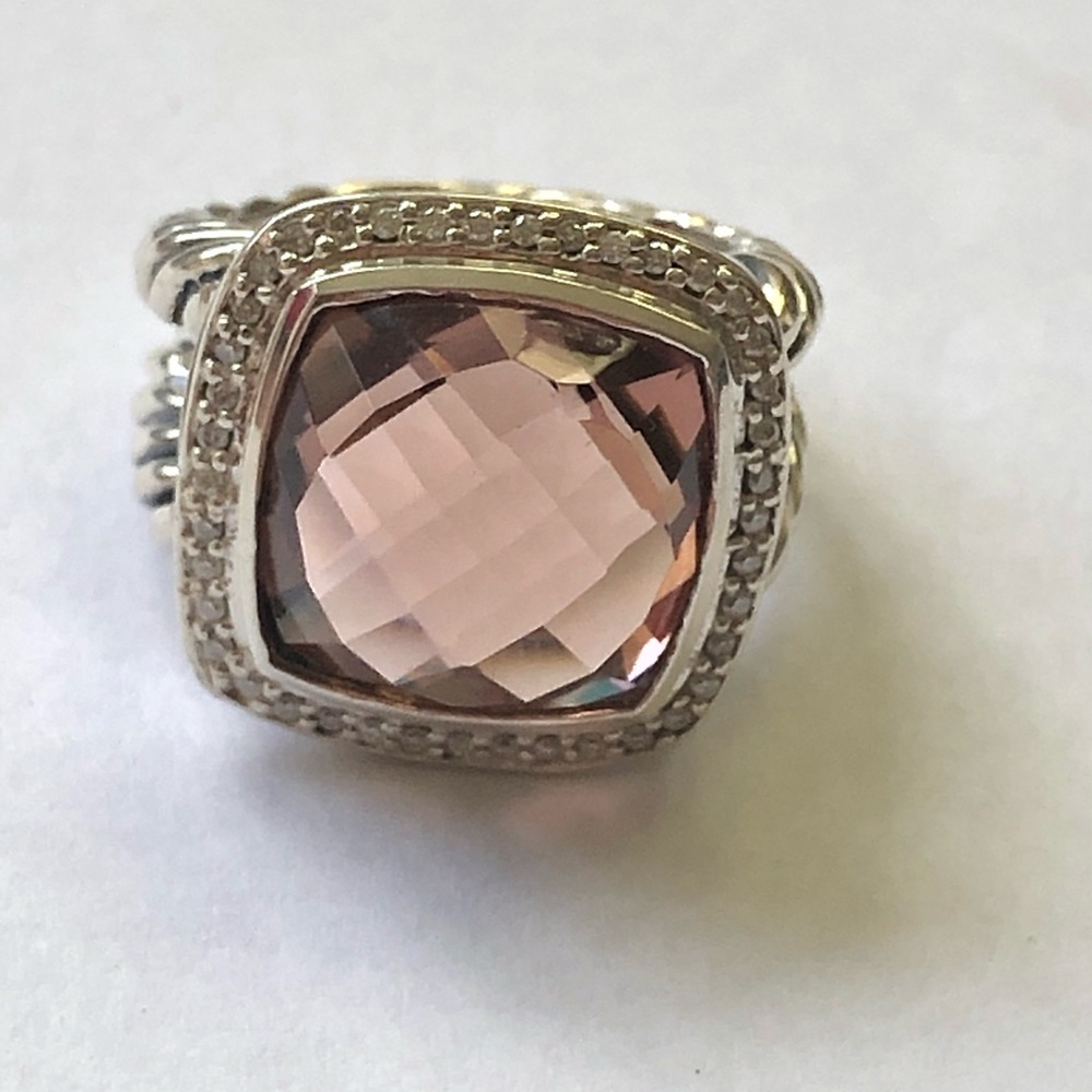 David Yurman sterling silver 925 14mm ring Sz 6.5